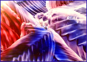 Kagylk - encaustic painting